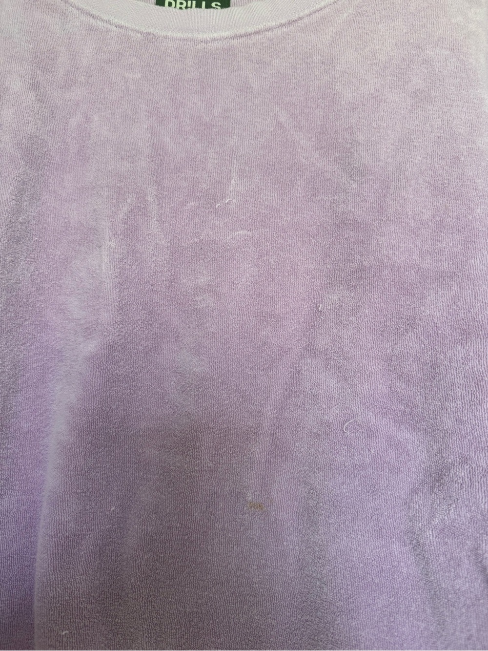 Daily Drills Pastel Lavender Plush Crewneck Sweater - Picture 4 of 9